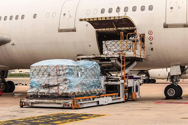 Air freight at airport